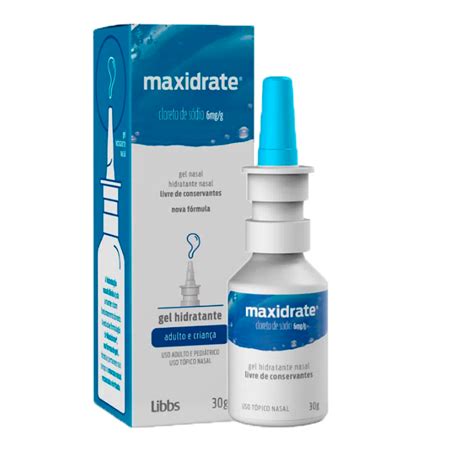 maxidrate gel nasal - gel base